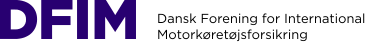 DFIM - Dansk Forening for International Motorkøretøjsforsikring, logo